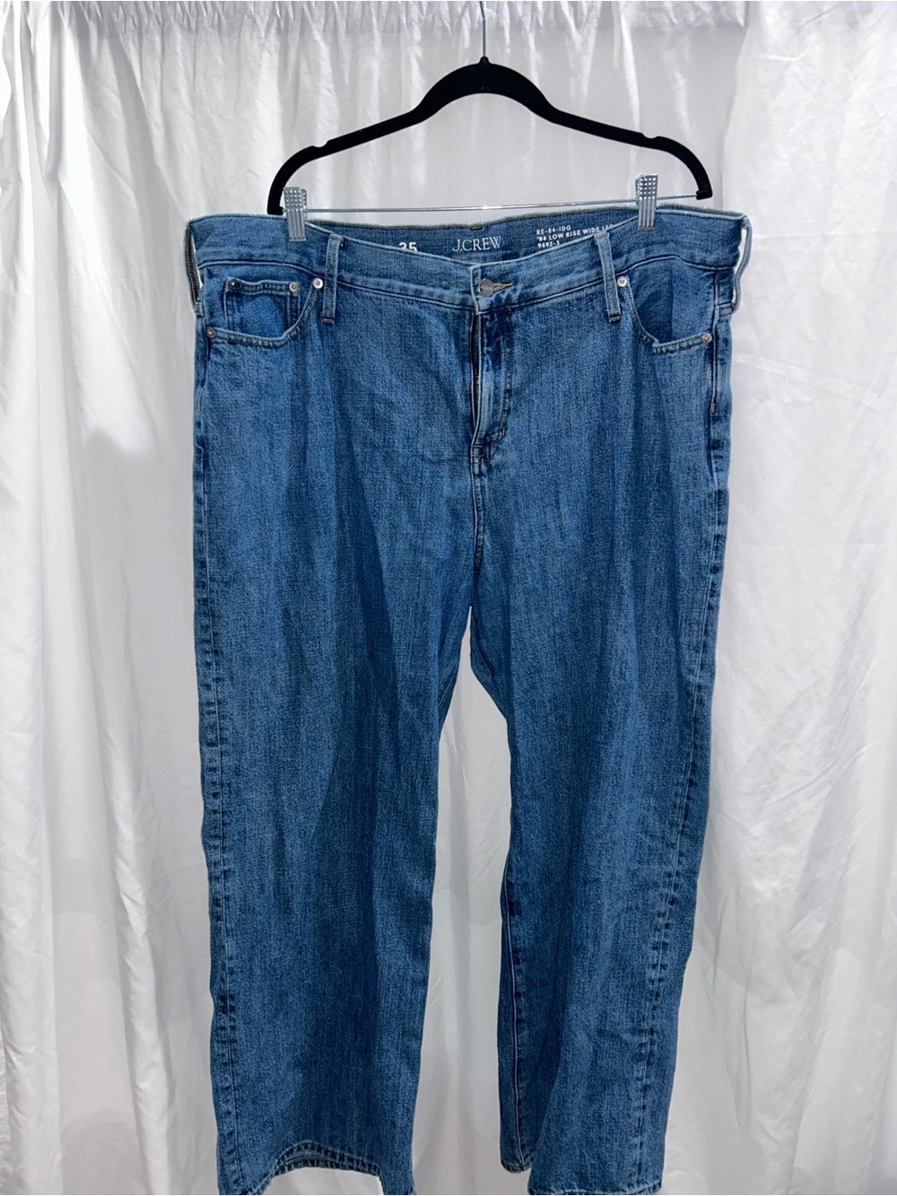 J. Crew 84 Low Rise Wide Leg Jeans